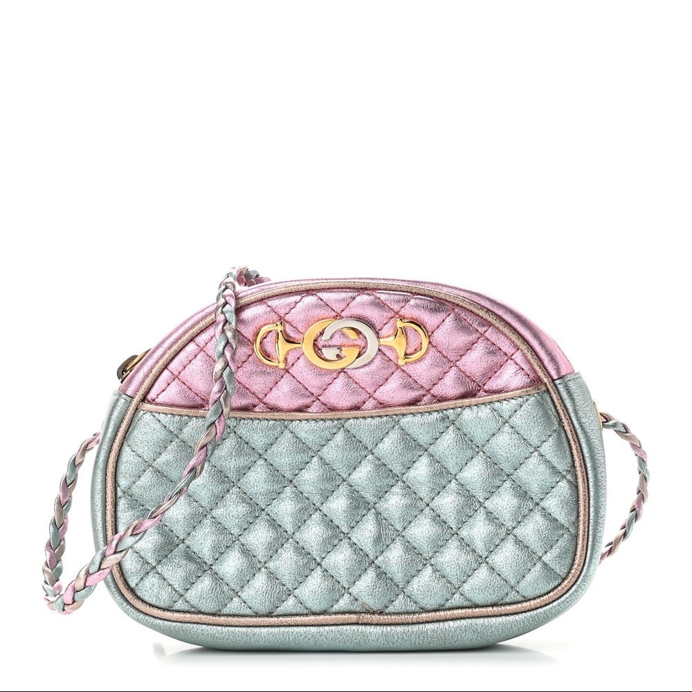 Gucci Trapuntata Zumi Mini Crossbody Bag